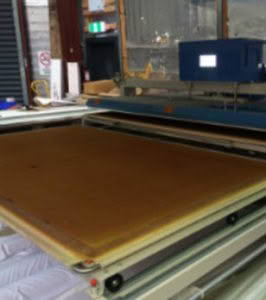 flatbed heat press