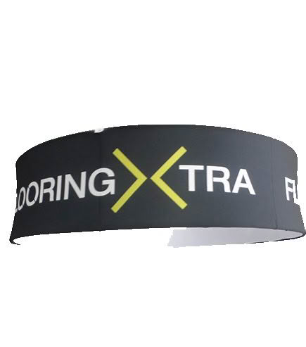 Flooring Xtra hanging signage and ceiling banner