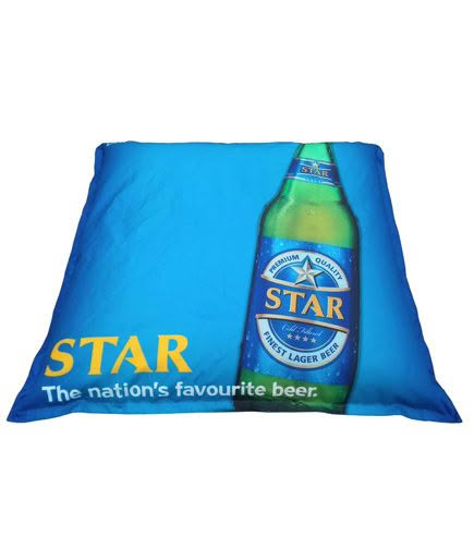 promotional printed bean bag