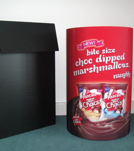 branded display table for Pascall