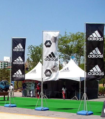 Adidas Branded Flags