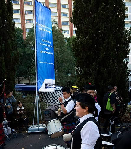 Auckland University Branded Flags