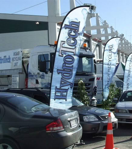 Hydrotech Branded Flags