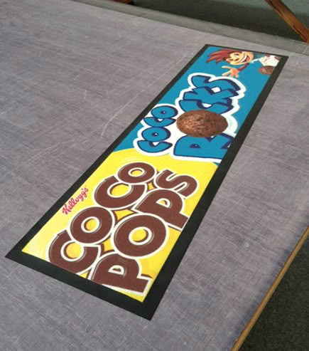 custom printed floor tiles