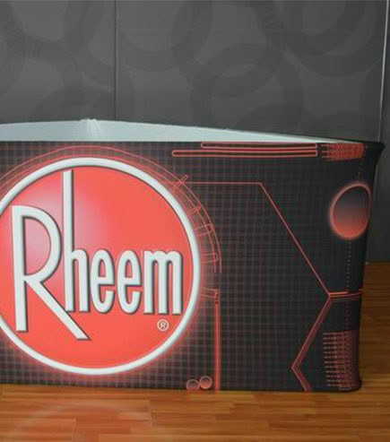 Rheem Triangular Ceiling Banner