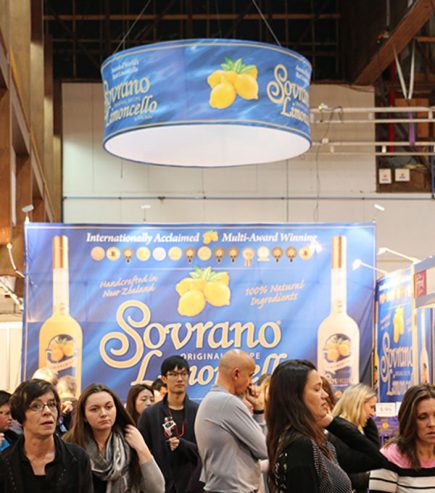 Sourano Hanging sign & ceiling banner